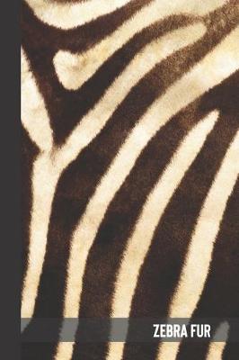 Book cover for zebra fur