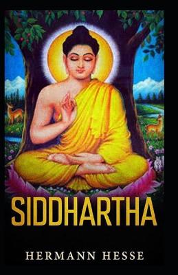 Book cover for Siddhartha by Herman Hesse; illustrated