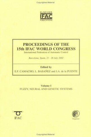 Cover of Proceedings of the 15th IFAC World Congress, Fuzzy Neural and Genetic Systems
