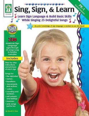 Book cover for Sing, Sign, & Learn!, Grades Pk - 1