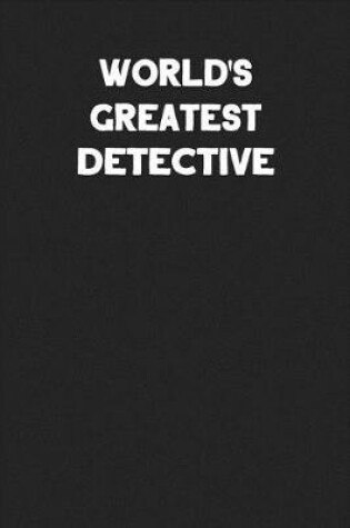 Cover of World's Greatest Detective