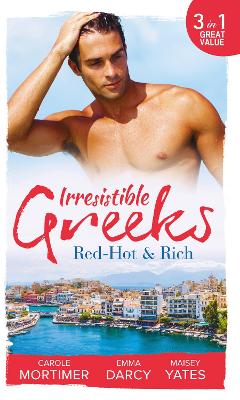 Book cover for Irresistible Greeks: Red-Hot and Rich