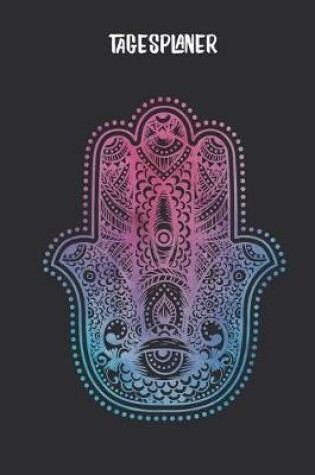 Cover of Tagesplaner mit Hamsa Hand Mandala