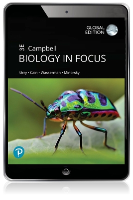 Book cover for Campbell Biology in Focus, Global Edition -- Mastering Biology with Pearson eText