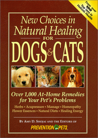 Book cover for New Choices in Natural Healing for Dogs and Cats