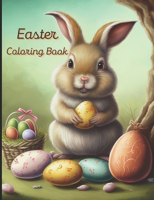 Book cover for Easter Coloring Book