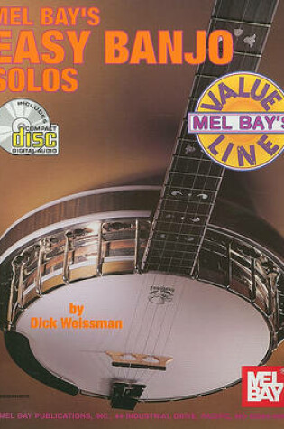 Cover of Mel Bay's Easy Banjo Solos