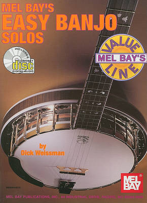 Book cover for Mel Bay's Easy Banjo Solos