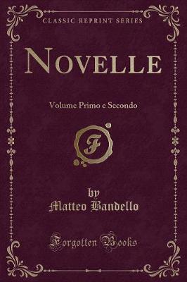 Book cover for Novelle