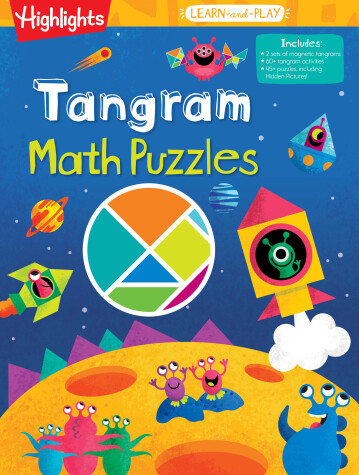 Cover of Highlights Learn-and-Play Tangram Math Puzzles