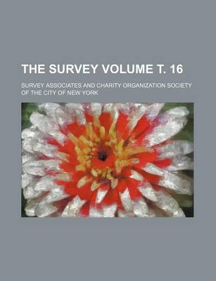 Book cover for The Survey Volume . 16