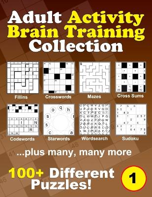 Book cover for Adult Activity Brain Training Puzzle Collection