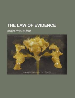 Book cover for The Law of Evidence