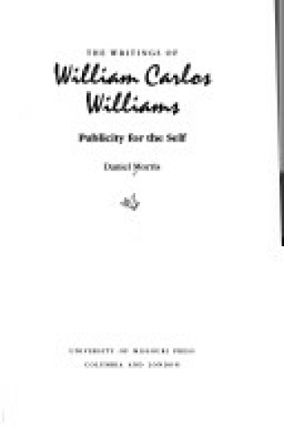 Cover of The Writings of William Carlos Williams