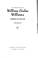 Book cover for The Writings of William Carlos Williams