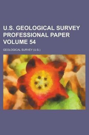 Cover of U.S. Geological Survey Professional Paper Volume 54