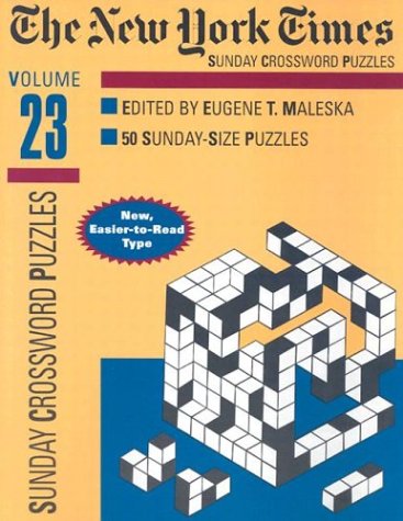 Book cover for New York Times Sunday Crossword Pu