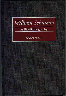 Book cover for William Schuman