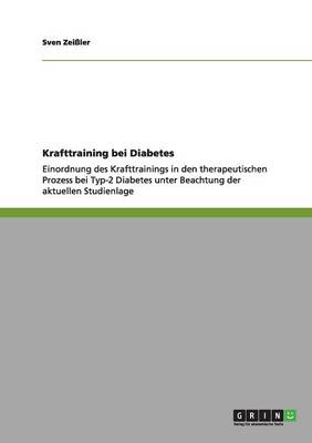 Book cover for Krafttraining bei Diabetes