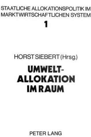 Cover of Umweltallokation Im Raum