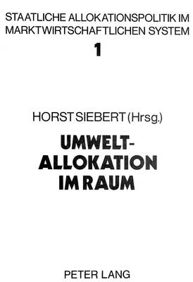 Cover of Umweltallokation Im Raum