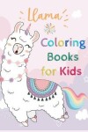 Book cover for Llama Coloring Books for Kids