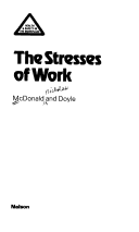 Book cover for Stresses of Work