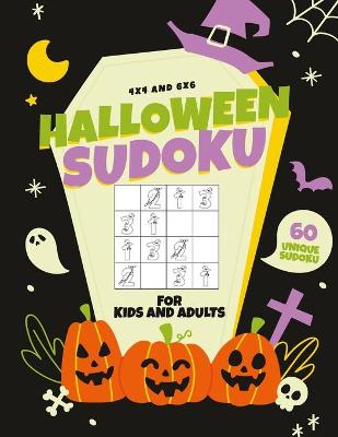 Book cover for Halloween Sudoku for Kids and Adults