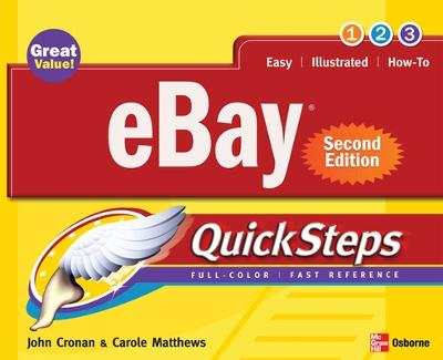 Cover of eBay® QuickSteps, Second Edition