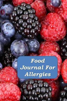 Book cover for Food Journal For Allergies