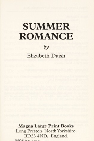 Cover of Summer Romance