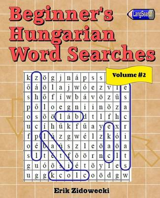 Book cover for Beginner's Hungarian Word Searches - Volume 2