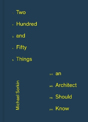 Book cover for 250 Things An Architect Should Know