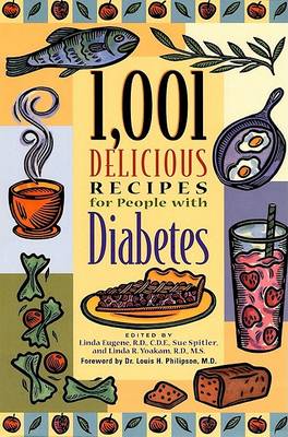 Book cover for 1001 Delicious Recipes for People with Diabetes