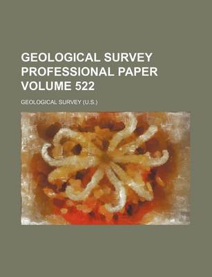 Book cover for Geological Survey Professional Paper Volume 522