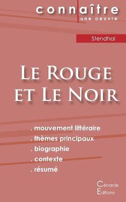 Book cover for Fiche de lecture Le Rouge et le Noir de Stendhal (Analyse litteraire de reference et resume complet)