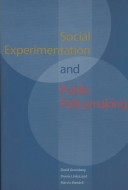 Cover of Social Experimentation and Public Policy