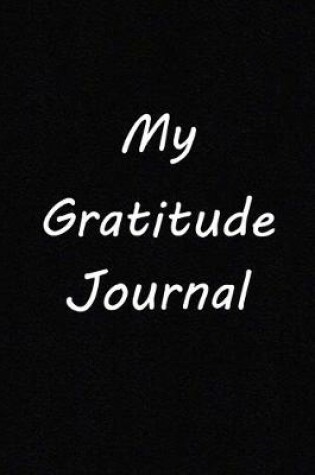 Cover of My Gratitude Joural