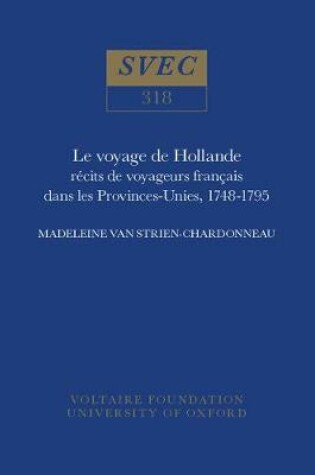 Cover of Le voyage de Hollande