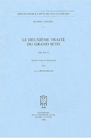 Cover of Le Deuxieme Traite Du Grand Seth (NH VII, 2)