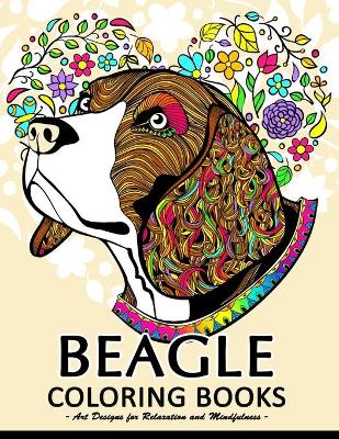 Book cover for Beagle Coloring Book