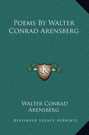 Cover of Poems by Walter Conrad Arensberg