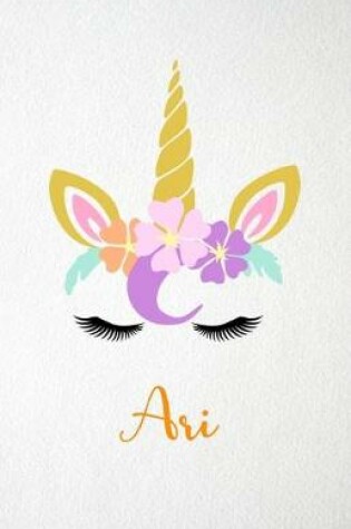 Cover of Ari A5 Lined Notebook 110 Pages