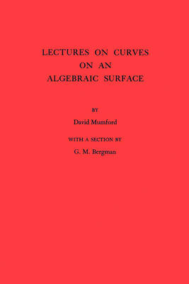 Cover of Lectures on Curves on an Algebraic Surface. (AM-59)