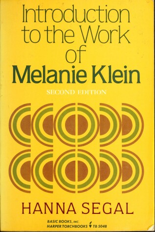 Book cover for Intro to Work Melanie Klein