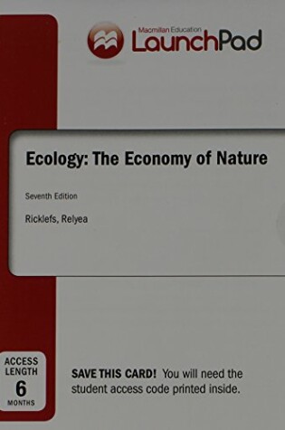 Cover of LP for Ecology Economy of Nature 7e