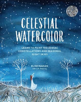 Celestial Watercolor by Ms. Elise Mahan, D.R. McElroy