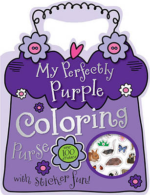 Book cover for My Perfectly Purple Coloring Purse