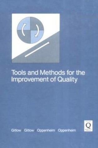 Cover of Tools and Methods for the Improvement of Quality