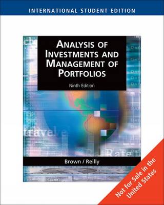 Book cover for Analysis of Investments and Management of Portfolios